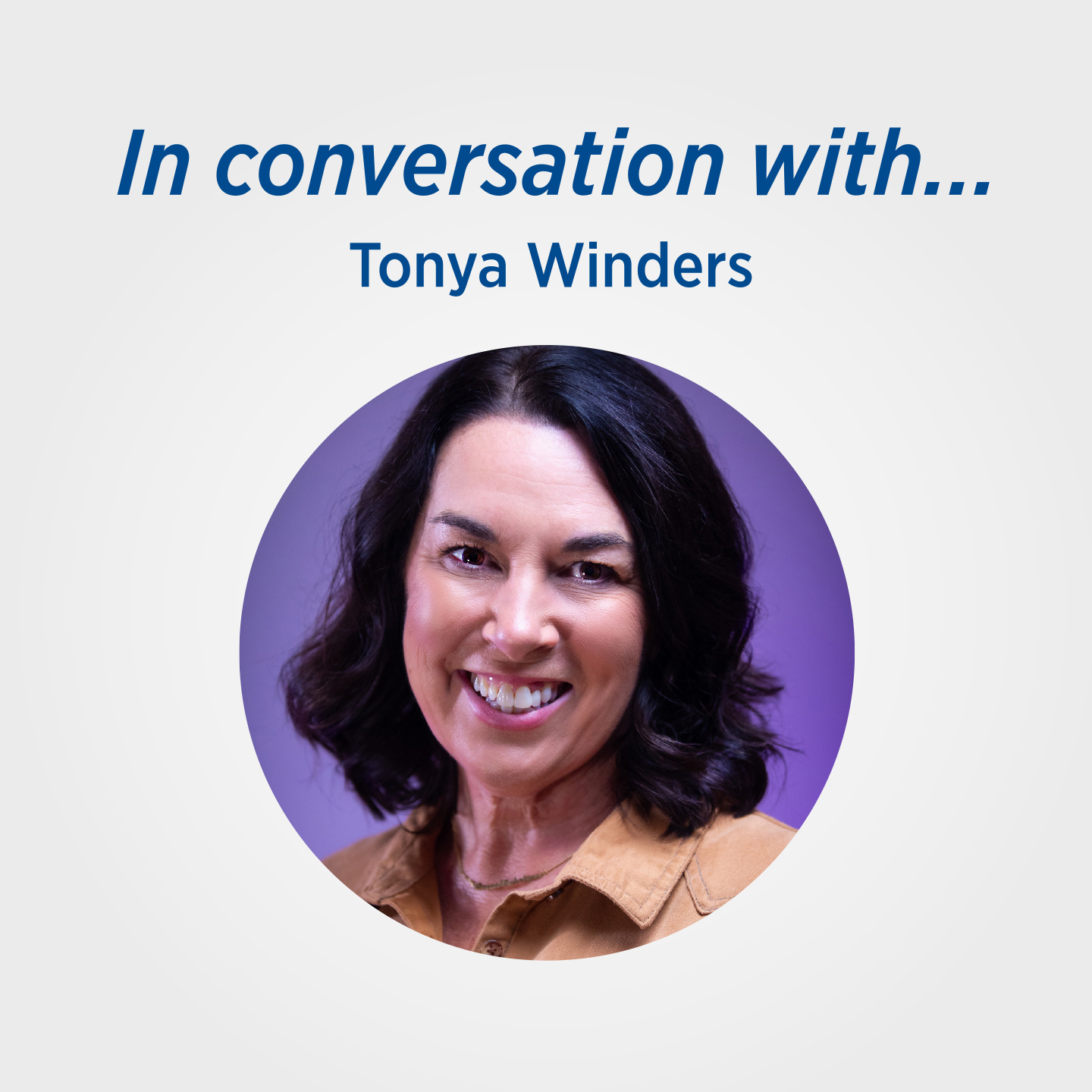 In Conversation With… Tonya Winders
